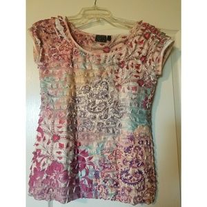 Macy's Layered Blouse